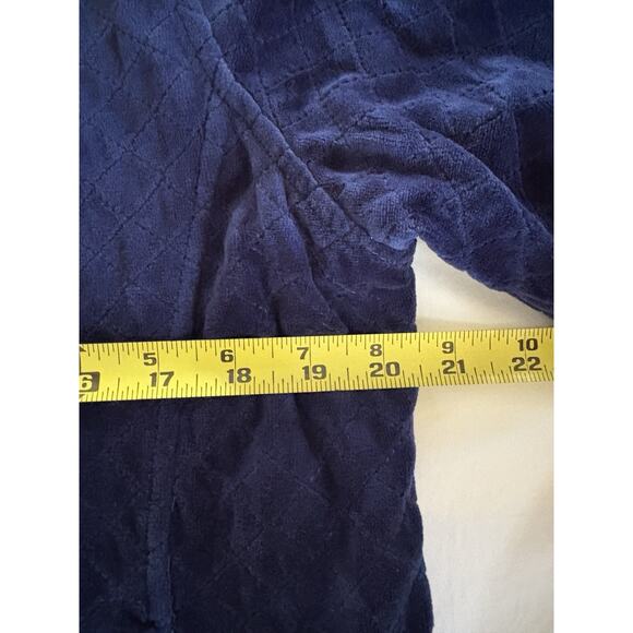 Kim Rogers Womens Casual Full Zip Jacket, Size M Dark Blue - Picture 6 of 12